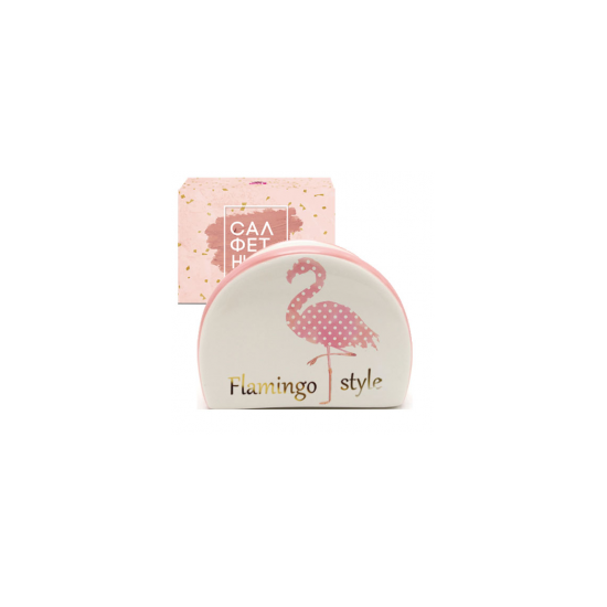 Фламинго Салфетница (длина-10см,h-7см) 700-05-13