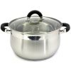 Кастрюля из нержавеющей стали 6 л ZB-6B
