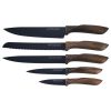 Набір ножів з нержавіючої сталі 6 пр. на підставці 5166