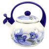Чайник 2,2л. 10/L Орхидея BLUE HANDLE