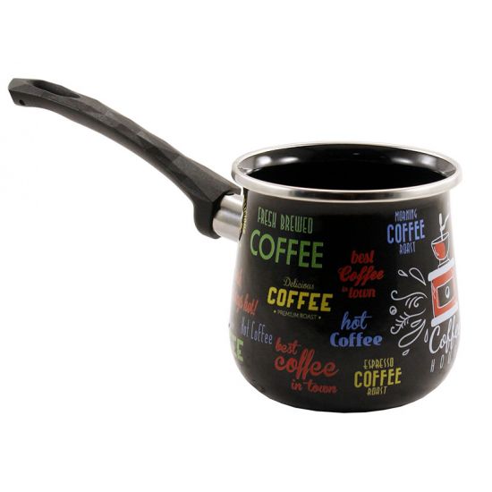 4060 Турка 0,6л  бакелітова ручка чорна Coffee