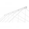 Сушарка для білизни стельова 5*1,4 метра TRL-140-D5