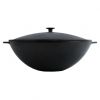 Сковорідка чавунна WOK ТМ "BRIZOLL" з чавунною кришкою 3,7л 280*96мм W28-1