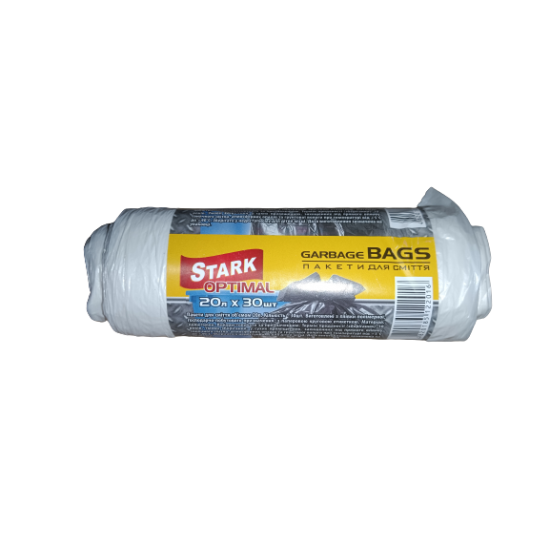Пакети для смiття 20л*30шт ТМ STARK Optimal 20009