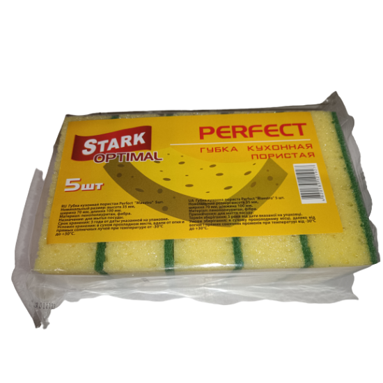 Губка STARK Optimal сырная 5шт 30054