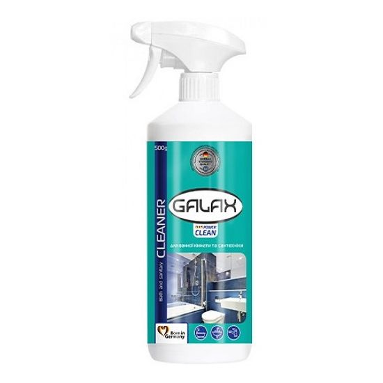 Засіб для миття Galax das Power Clean 500мл для ванної кімнати та сантехніки 724397