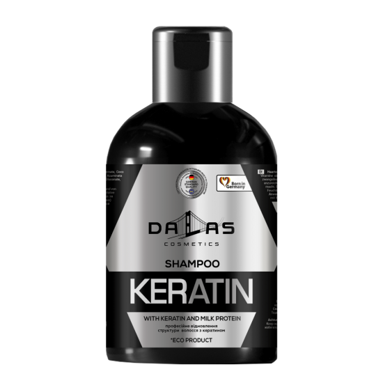 Шампунь Dalas Keratin 1000мл з кератином і молочним протеїном 723345