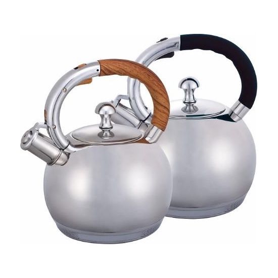 Чайник 3,0л нерж.сталь со свистком EB-3537