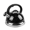 Чайник 3,0л зі свистком нерж.сталь MR-1313-C BLACK