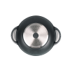 Сковорідка WOK 32см антипр.покриття Granite з кришкою індукція Cast MR-4832