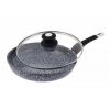 Сковорідка 24см з кр. покриття граніт EB-9166