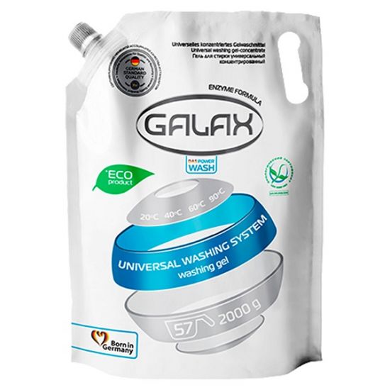 Гель для прання Galax 2000мл універсальний Doypack 720580
