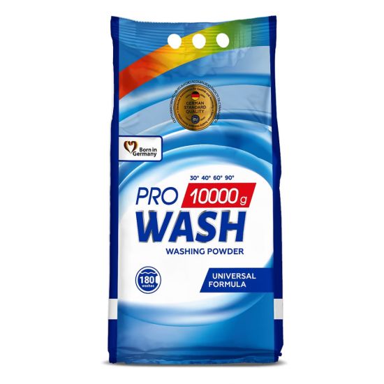 Порошок для стирки Pro Wash 10000г универсальный 722089