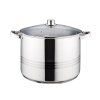 Кастрюля 16л 30*23см стекл.крышка MR-3517-16