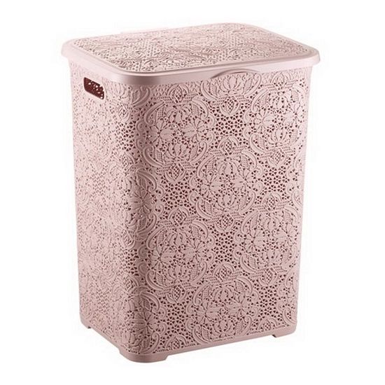 Кошик 60л 425*370*563мм Lace білий 2130 01