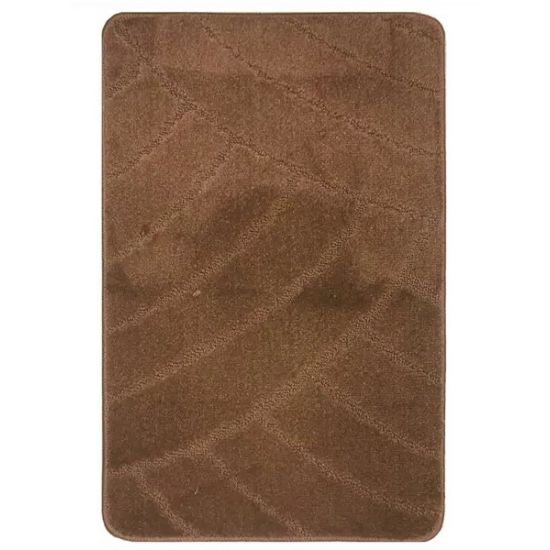 Набір килимків для ванної 50*80+40*50см малюнок MIX S2-333-classic шоколадний