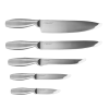 Набір ножів 7-пр. на дерев'яній підставці метал ручки MR-1411
