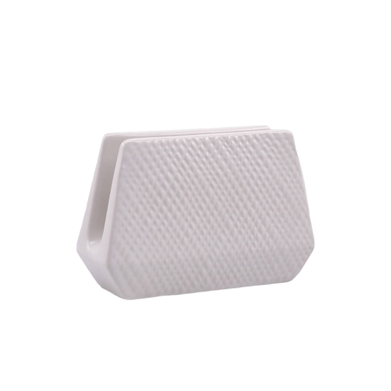 Салфетница керамика White MR-20002-44