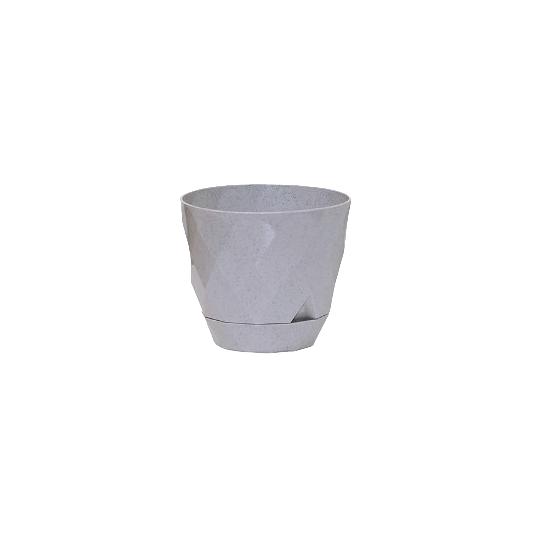 Горшок для цветов 1,3л Yakamoz Saksı серый KRS-452