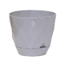 Горшок для цветов 1,3л Yakamoz Saksı серый KRS-452