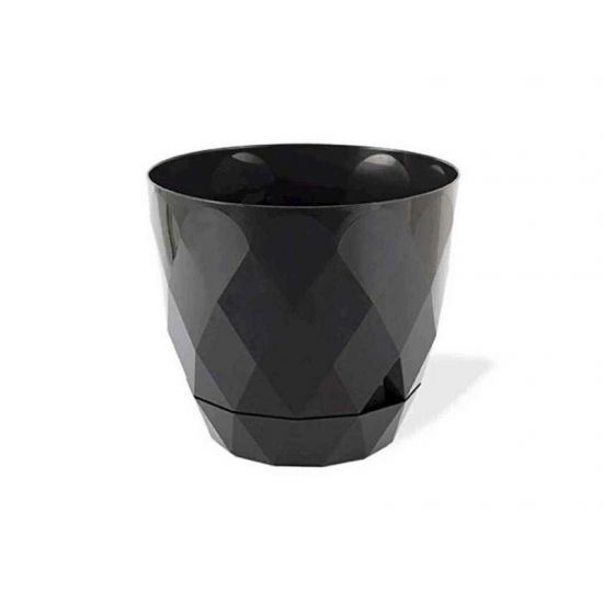 Горщик для квітів 4,8л Yakamoz Saksı антрацит KRS-454