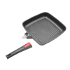 Сковорода-гриль 26см антипр.покрытие съемная ручка индукция MR-4826