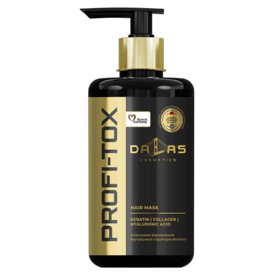 Маска для волос Dalas Profi-tox 900мл с кератином, коллагеном и гиалуроновой кислотой 141514