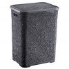 Кошик 42л 385*325*500мм Lace антрацит 2130 03