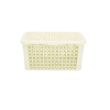 Корзина для хранения 2,5л Pearl молочная 2131 11