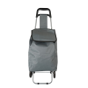 Тележка хозяйственная 32л на колесах серая EF-3225-GR