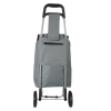 Тележка хозяйственная 32л на колесах серая EF-3225-GR
