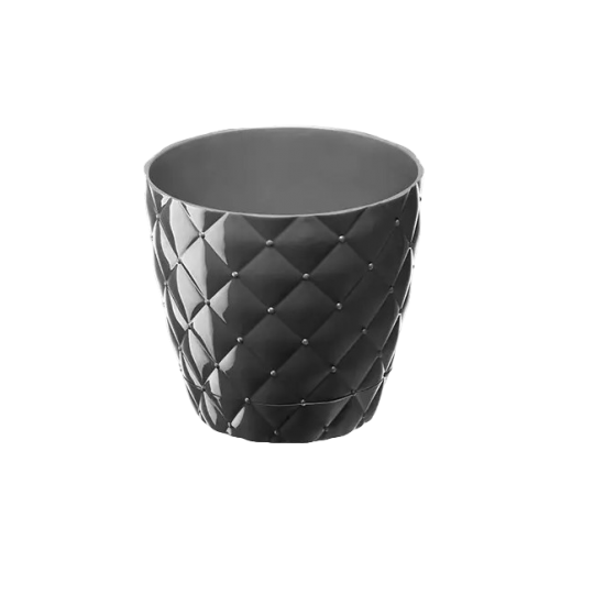 Горщик для квітів 4,3л Намистинки антрацит 439