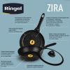 Сковорідка глибока 20см скл.кришка Ringel Zira RG-11006-20/h