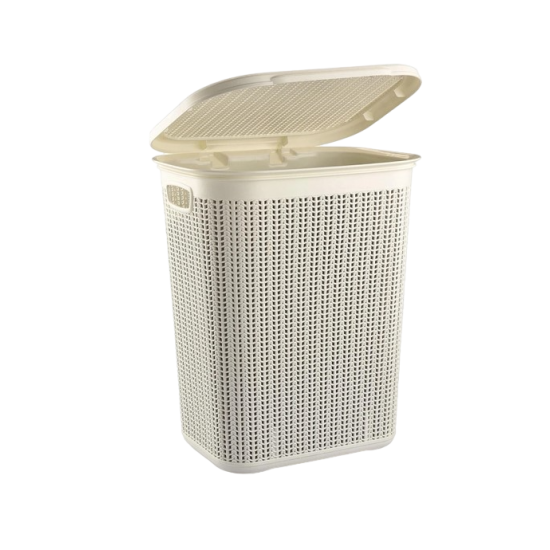 Кошик 50л 43*34*55см В'язка слонова кістка M-079