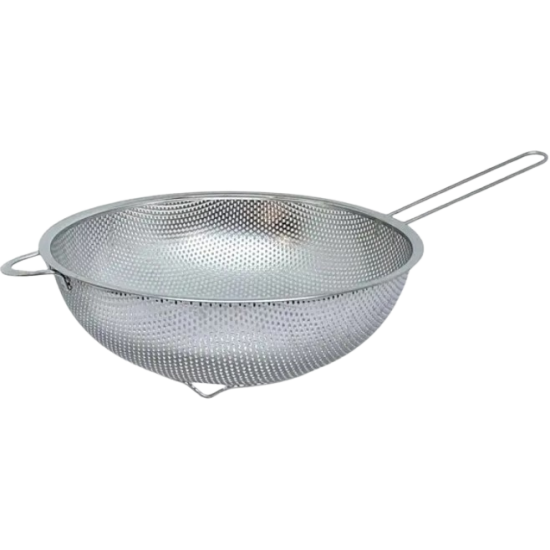 Друшляк 19см нерж.сталь довга ручка EB-18222