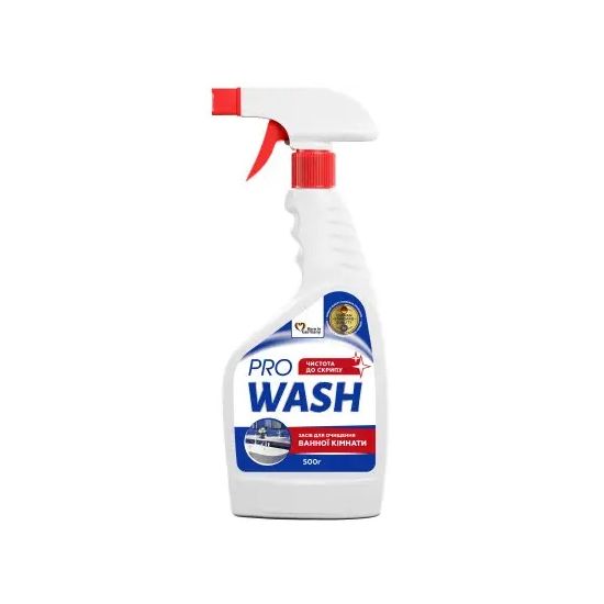 Засіб для миття Pro Wash 500мл для ванної кімнати та сантехніки 145468