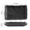 Блюдо Limited Edition Leaf Black B010786