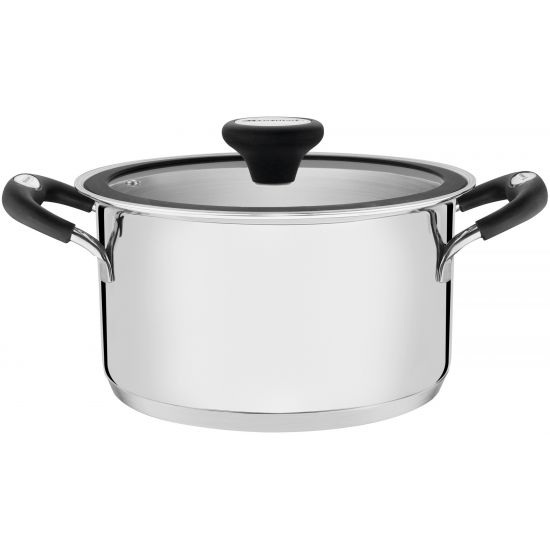 Кастрюля TRAMONTINA Solar silicone (6.0 л) 24 см 62124/243