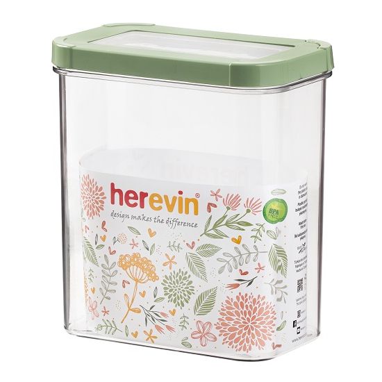 Контейнер HEREVIN Storage Canister-Green-Peach 1.8 л (161207-100)