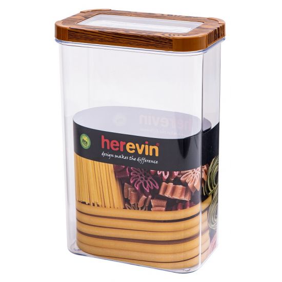 Контейнер Herevin Wood Transparent Lid 2.5 л (161208-003)