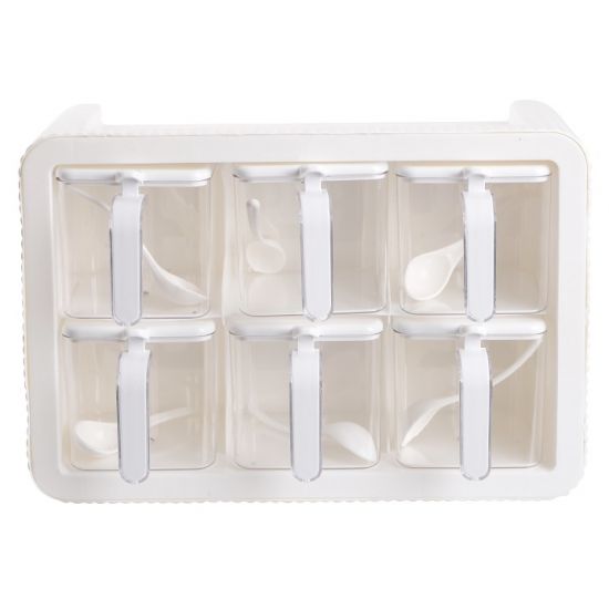 Набір спецівниць Violet House 0438 Spice White, 6 шт 0438 SPICE WHITE 6 шт