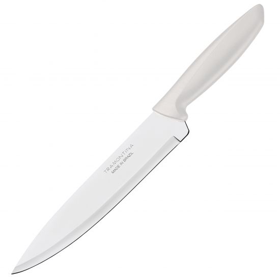 Нож Chef Tramontina Plenus light grey, 203 мм 23426/138
