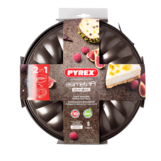 Форма кекс+пиріг PYREX ASIMETRIA, 26 см AS26DT0/7144