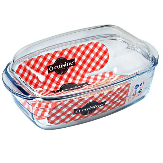 Форма скляна 4,3+2,2л прямокутна O Cuisine 466AC00/1643