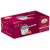 Ковш 16см нерж.сталь стеклянная крышка Oscar Delight OSR-4005-16