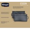 Сковорода-плита-гриль 42*23*1,5см чугун Ringle Esse RG-2308-42