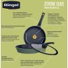 Сковорода 24см стеклянная крышка Ringel Zitrone Olive RG-2108-24/OL