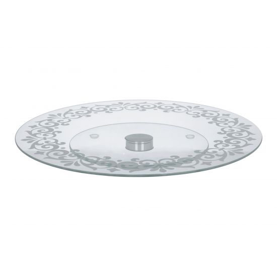 Тортовщица 30см на ножке крутится Viva Lace S3012/2-D001