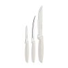Набор ножей Tramontina Plenus light grey, 3 предмета 23498/313