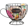 Блюдо для фруктов Viva Lacy Cup Black B090062